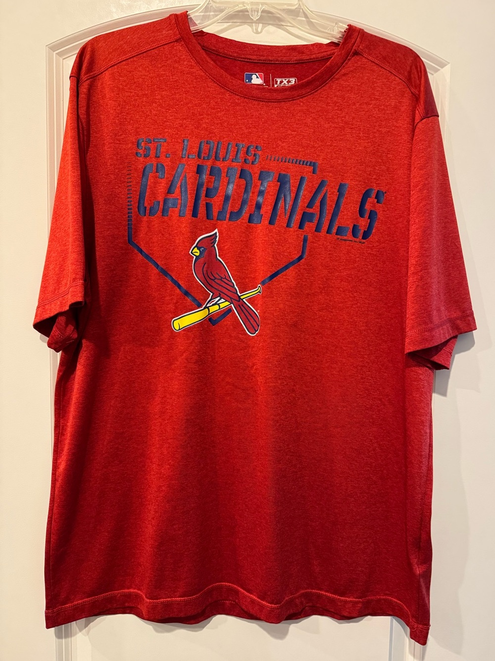 MLB Genuine Merchandise- Mens St. Louis Cardinals TX3 Cool t-shirt